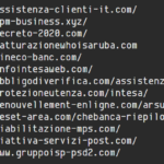 UPDATE: nuovi siti attivi di #phishing per frodi in Italia