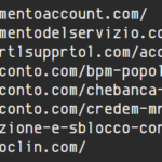UPDATE: nuovi siti attivi di #phishing per frodi in Italia