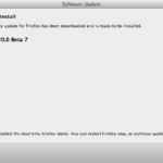 Firefox 20.0 Beta 7 per Linux, bug fix