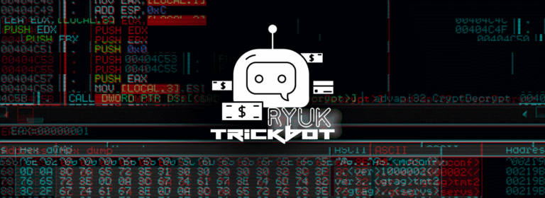 Ryuk ransomware distribuito due settimane dopo l’infezione da Trickbot