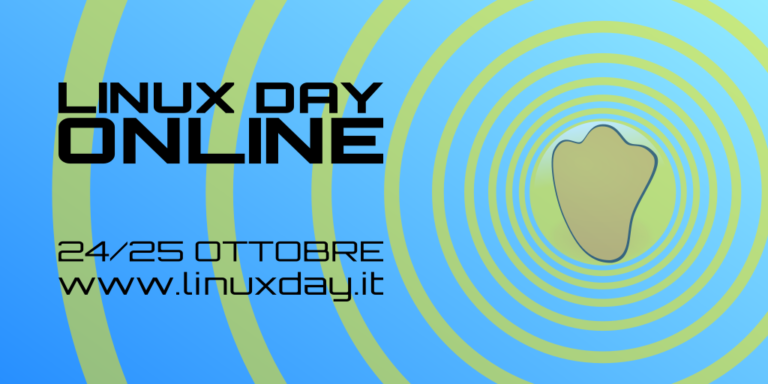 Linux Day 2020 – Evento online 24 e 25 ottobre