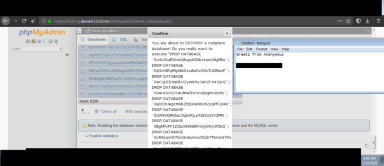 Hacker diffonde database del provider di hosting del Darkweb