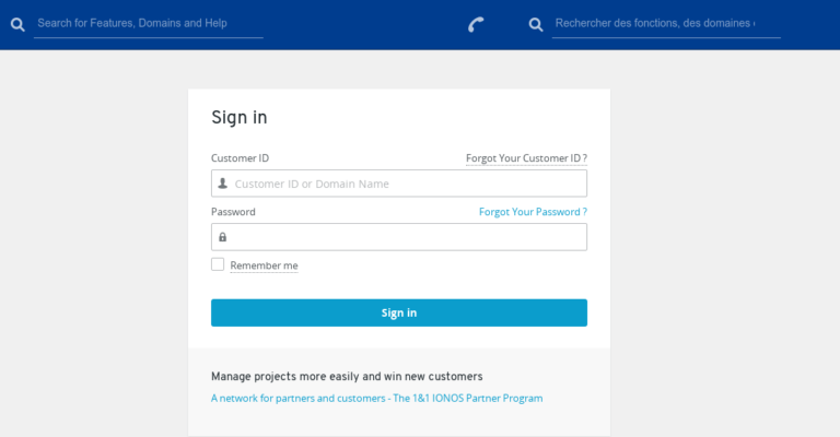 Phishing contro IONOS di 1&1