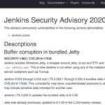 Buffer overflow su server Jenkins, aggiornare al più presto