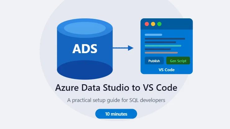 Azure Data Studio è in pensione: migra il tuo workflow Azure SQL su VS Code in 10 minuti