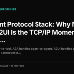 MCP, A2A e AG-UI: lo stack dei protocolli per agenti AI nel 2026