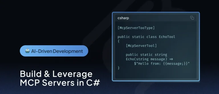 Costruire un MCP Server in C#: agenti AI con contesto reale usando il Model Context Protocol