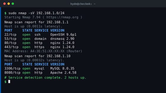 nmap su Linux: guida completa alla scansione e discovery di rete