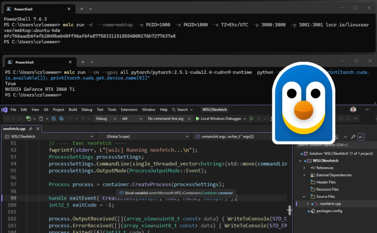 WSL Container in Public Preview: container Linux nativi su Windows senza Docker Desktop