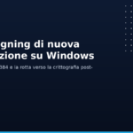 Code signing di nuova generazione su Windows: RSA-3072, SHA-384 e la rotta verso la crittografia post-quantistica